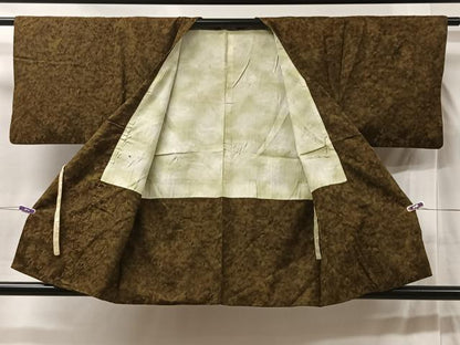 平和屋着物＃道行コート 舞花文 暈し染め 大丸扱い 正絹 逸品 CABC3034ev