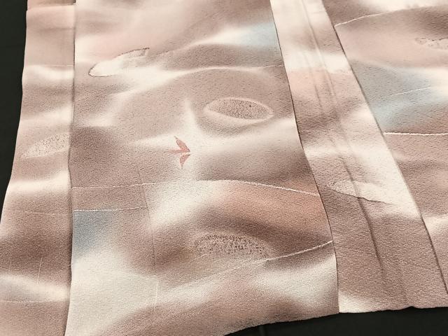 平和屋着物＃羽織 抽象文様 暈し染め 正絹 逸品 未使用 CABC3046ua