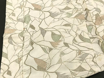 平和屋着物＃羽織 枝葉文 金糸 正絹 逸品 CABC3071ua