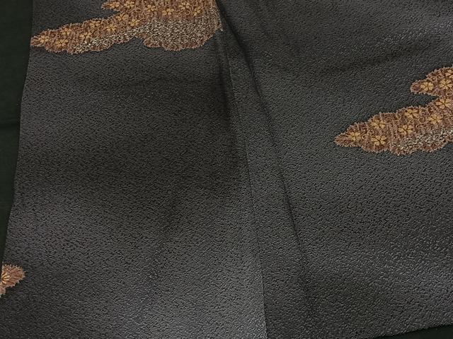平和屋着物＃道行コート　雲取り文　暈し染め　金銀彩　正絹　逸品　CABC3118ua