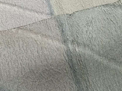 平和屋着物∞染色作家　斉藤三才　道中着　幾何学文　ロング丈　反端　正絹　逸品　CABC3152ua