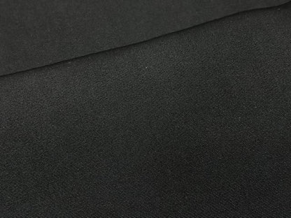 平和屋着物∞男性　長羽織　黒紋付　羽裏：遠山文　正絹　逸品　CABC3166ua