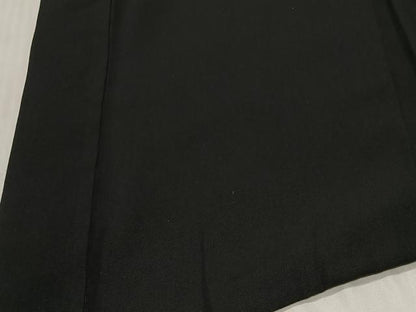 平和屋着物∞男性　長羽織　黒紋付　羽裏：風景文　正絹　逸品　CABC3167ua