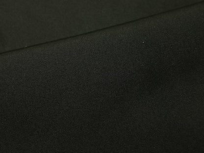 平和屋着物∞男性　長羽織　黒紋付　羽裏：風景文　正絹　逸品　CABC3167ua