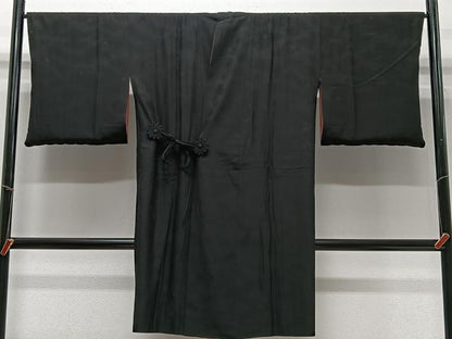 平和屋着物∞道中着　リバーシブル　霞文　ロング丈　正絹　逸品　未使用　CABC3185ua