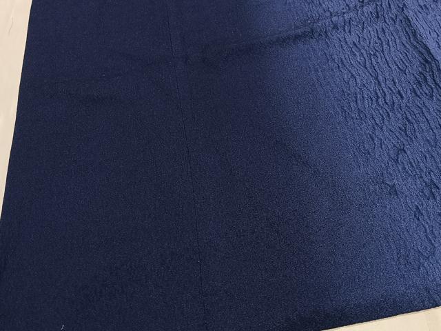 平和屋着物∞絞り染色作家　藤井浩　道中着　杢目絞り　暈し染め　ロング丈　反端付き　正絹　逸品　CABC3190ua