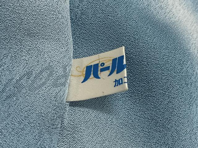 平和屋着物∞絞り染色作家　藤井浩　道中着　杢目絞り　暈し染め　ロング丈　反端付き　正絹　逸品　CABC3190ua