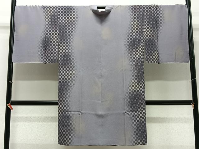 平和屋着物∞道中着　立涌文　暈し染め　正絹　逸品　未使用　CABC3194ua