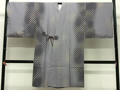平和屋着物∞道中着　立涌文　暈し染め　正絹　逸品　未使用　CABC3194ua