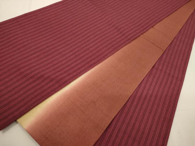 平和屋着物●中国三大刺繍 相良刺繍 太鼓柄袋帯 紬地 駒刺繍 玉虫 花蝶文 金糸 正絹 逸品 未使用 CABC3264ak