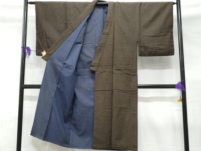 平和屋着物■男性 紬 霞文 正絹 逸品 CABC3601fb