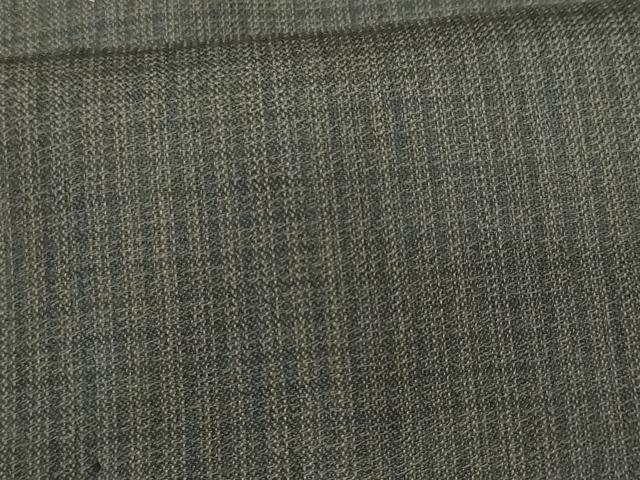 平和屋着物■男性 格子柄 正絹 逸品 CABC3602fb