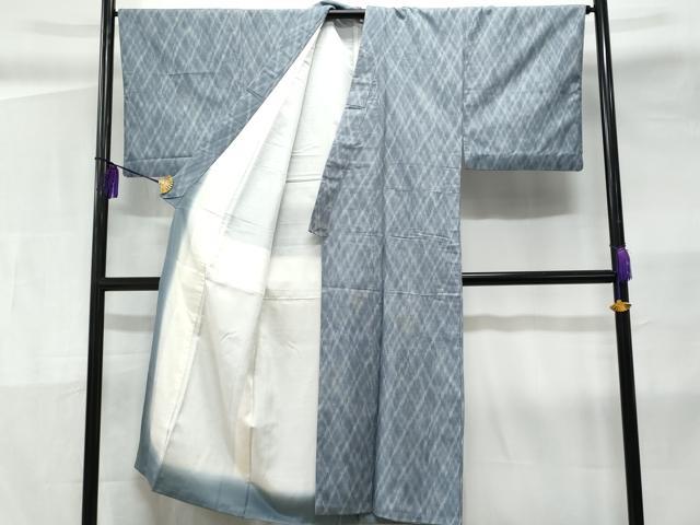 平和屋着物●男性 紬 霞文 正絹 逸品 CABC3604fb