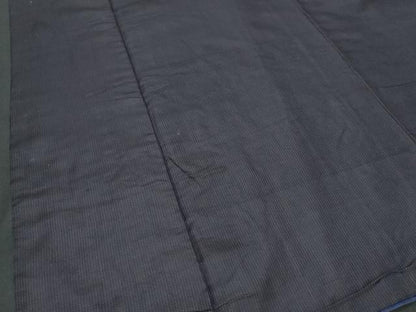 平和屋着物■男性 紬 間道 正絹 逸品 CABC3605fb