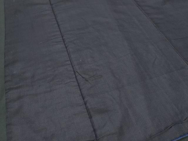 平和屋着物■男性 紬 間道 正絹 逸品 CABC3605fb