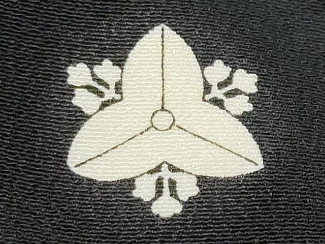 平和屋着物■豪華黒留袖 飛鶴松竹梅 金彩 正絹 逸品 CABC3641fb