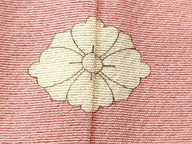 平和屋着物■上質な色無地 退紅色 正絹 逸品 CABC3672fb