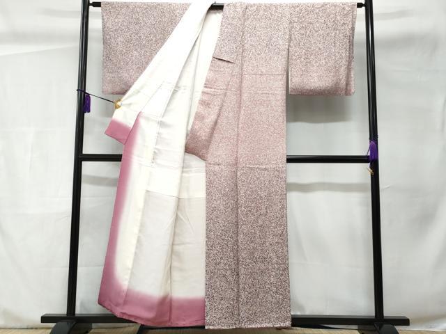 平和屋着物■訪問着 霞文 暈し染め 正絹 逸品 CABC3774fb