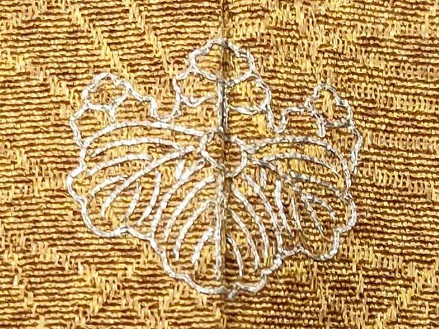 平和屋着物■訪問着 刺繍 枝松文 正絹 逸品 未使用 CABC3795fb