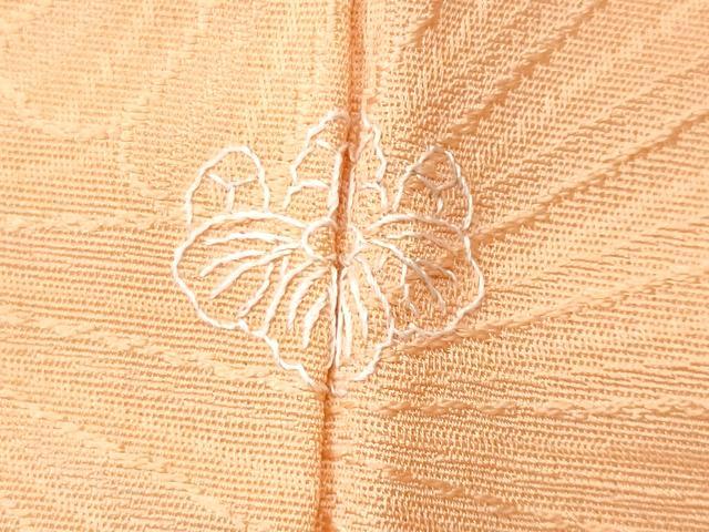 平和屋着物■上質な小紋 菊 暈し染め 正絹 逸品 CABC3874fb