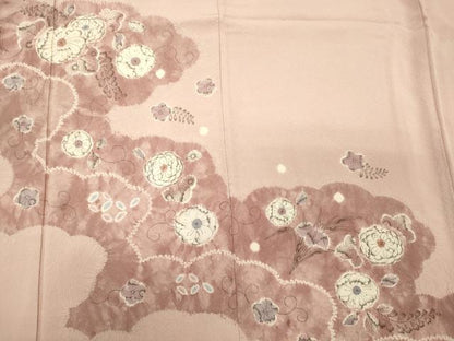 平和屋着物■訪問着 辻が花 正絹 逸品 CABC4040oy