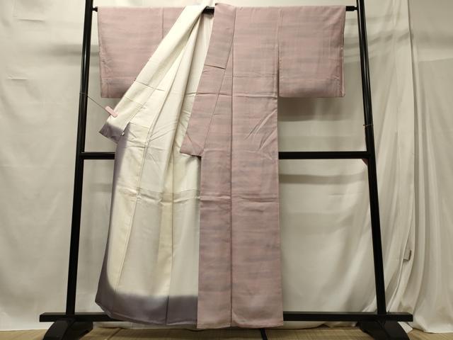 平和屋着物■上質な小紋 霞文 暈し染め 正絹 逸品 CABC4071oy