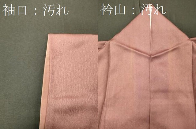 平和屋着物■訪問着 地紙草花文 藤花房 暈し染め 金銀彩 正絹 逸品 CABC4102oy