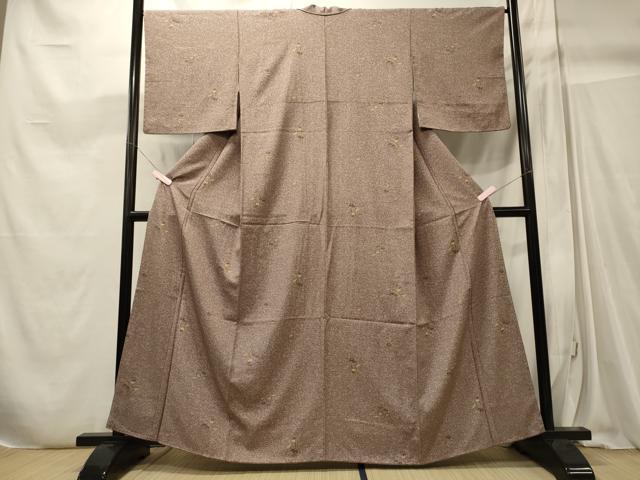 平和屋着物■上質な小紋 成り物 正絹 逸品 CABC4238oy