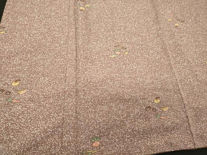 平和屋着物■上質な小紋 成り物 正絹 逸品 CABC4238oy