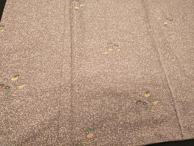 平和屋着物■上質な小紋 成り物 正絹 逸品 CABC4238oy