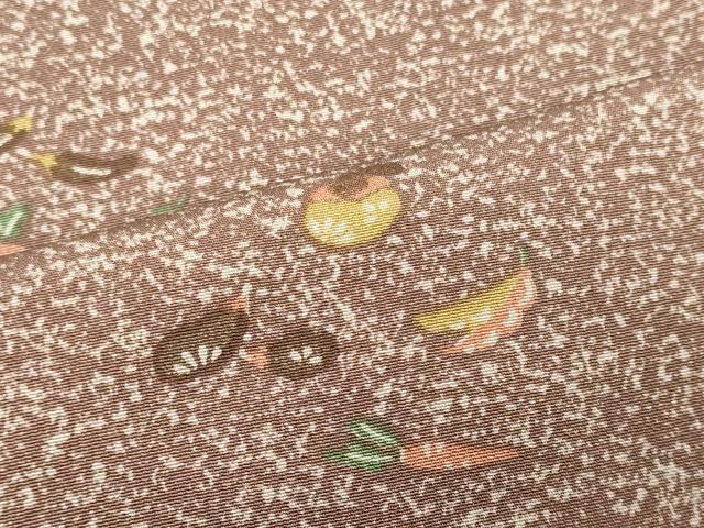 平和屋着物■上質な小紋 成り物 正絹 逸品 CABC4238oy