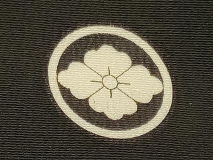 平和屋着物■豪華黒留袖　駒刺繍　吉祥花文　金銀彩　正絹　逸品　CABC4243oy