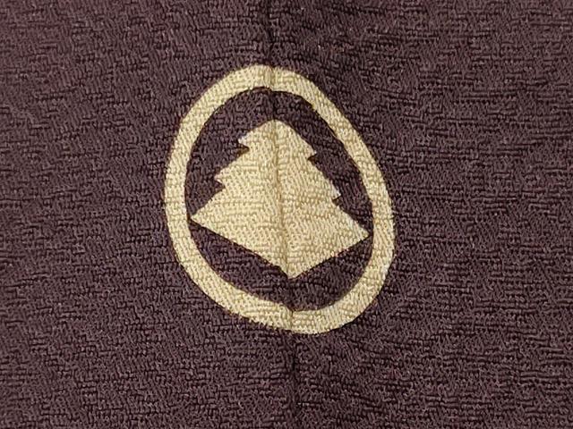 平和屋着物■上質な色無地 古代紫色 正絹 逸品 CABC4260oy