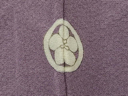平和屋着物■上質な色無地 浅紫色 正絹 逸品 CABC4263oy