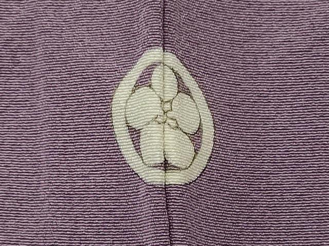平和屋着物■上質な色無地 浅紫色 正絹 逸品 CABC4263oy
