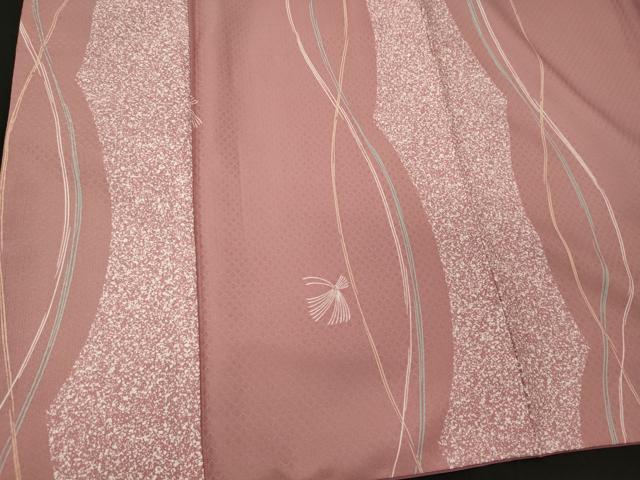 平和屋着物■小紋 流線文 洗える着物 CABC4286oy
