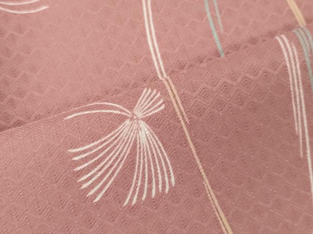 平和屋着物■小紋 流線文 洗える着物 CABC4286oy