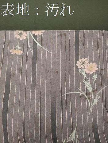 平和屋着物■小紋 草花間道 洗える着物 CABC4291oy