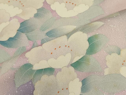 平和屋着物■訪問着 枝花文 暈し染め 正絹 逸品 CABC4367oy