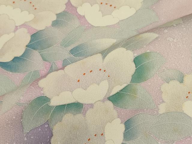 平和屋着物■訪問着 枝花文 暈し染め 正絹 逸品 CABC4367oy