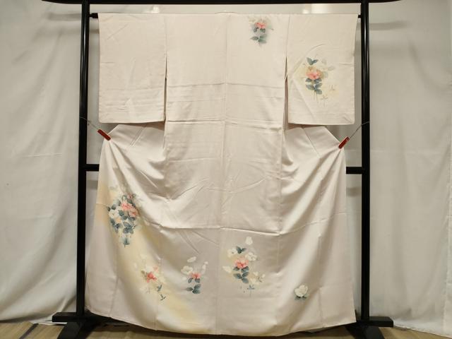 平和屋着物■訪問着 草花文 暈し染め 金彩 やまと誂製 正絹 逸品 CABC4626dy