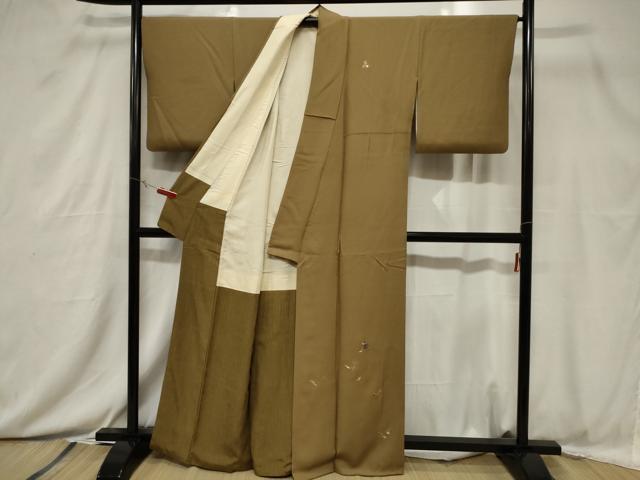 平和屋着物■訪問着 総刺繍 成り物 金糸 正絹 逸品 CABC4629dy