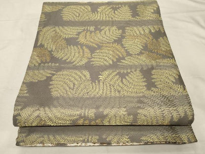 平和屋着物●両面 全通柄袋帯 作家物 響 唐華 金糸 正絹 逸品 CABC4643dy