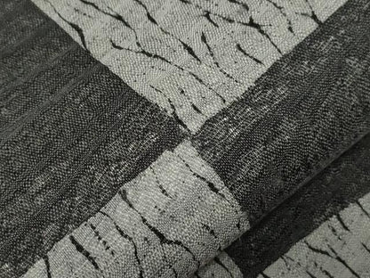 平和屋着物▽両面 全通柄袋帯 スリーシーズン 春夏秋 紬地 杢目文 正絹 逸品 CABC4665dy