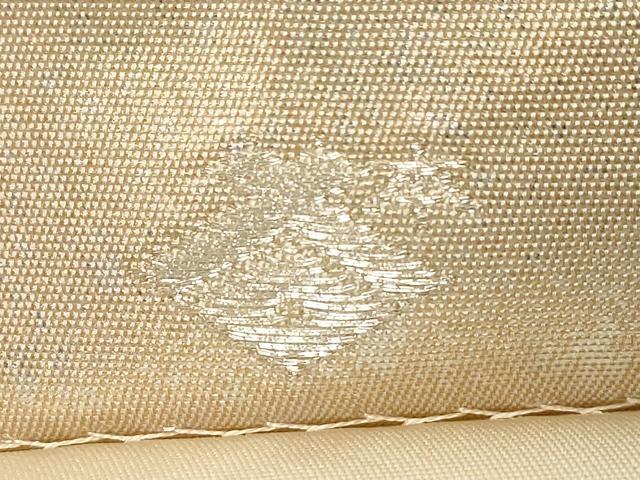 平和屋着物●西陣の名門 本家加納 六通柄袋帯 唐織 色紙重ね正倉院花文 金糸 引箔 正絹 逸品 CABC4749dy
