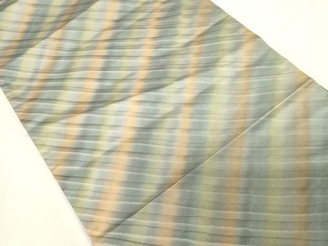 平和屋着物●染色作家 斉藤三才 両面 六通柄袋帯 三才鳥 金彩 正絹 逸品 CABC4785dy