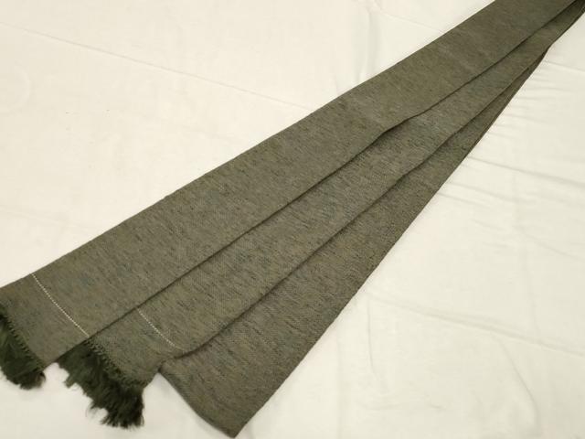 平和屋着物●男性 角帯 霞文 正絹 逸品 CABC4800dy