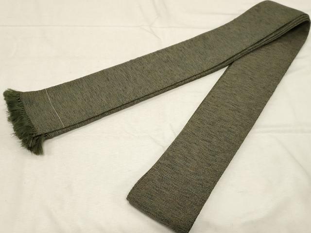 平和屋着物●男性 角帯 霞文 正絹 逸品 CABC4800dy