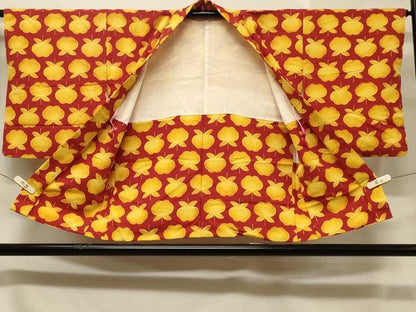 平和屋着物＃羽織 草花文 正絹 逸品 CABC4879in