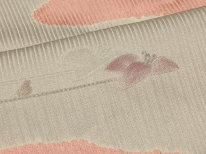平和屋着物＃羽織 雲取り枝花文 正絹 逸品 未使用 CABC4880in